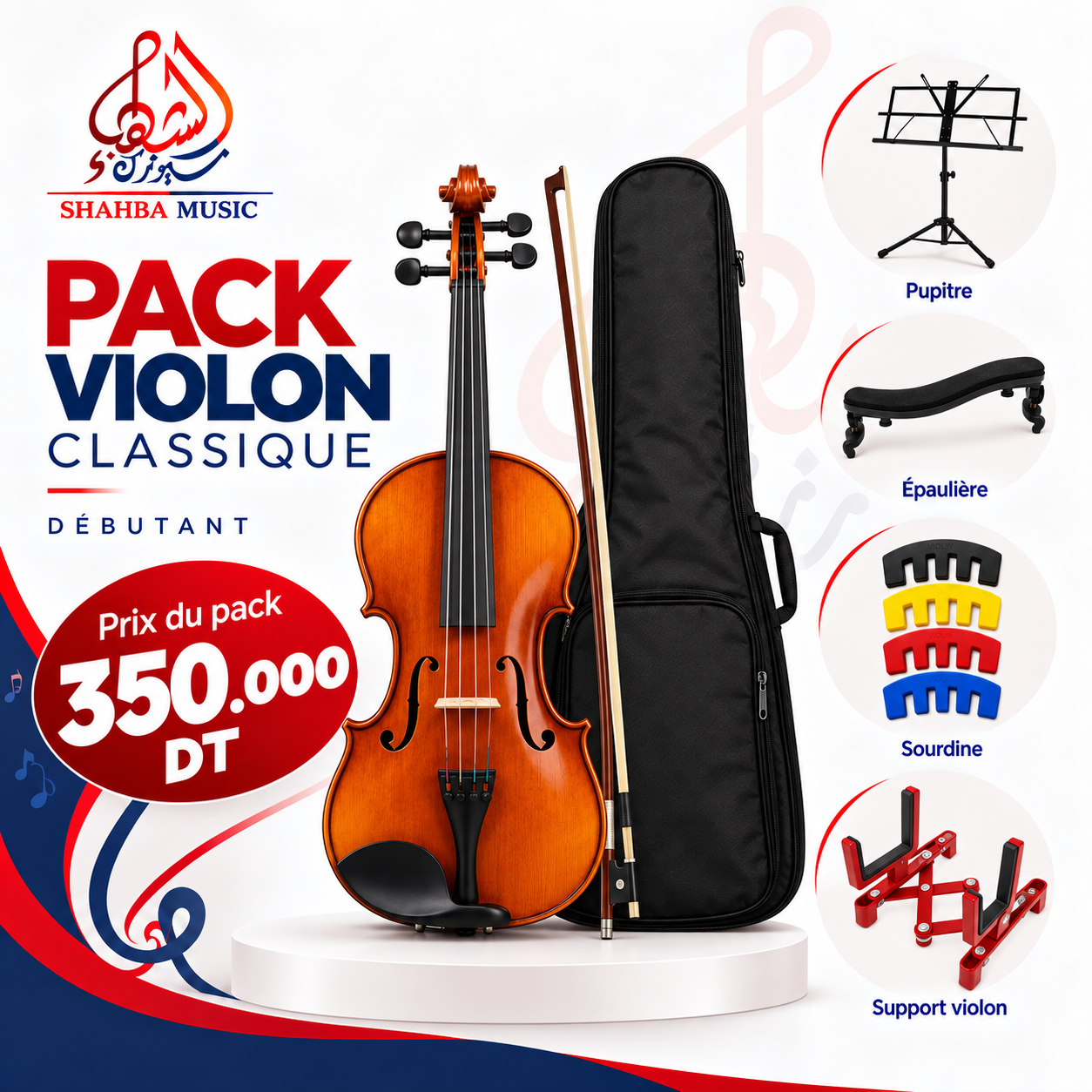 pack violon